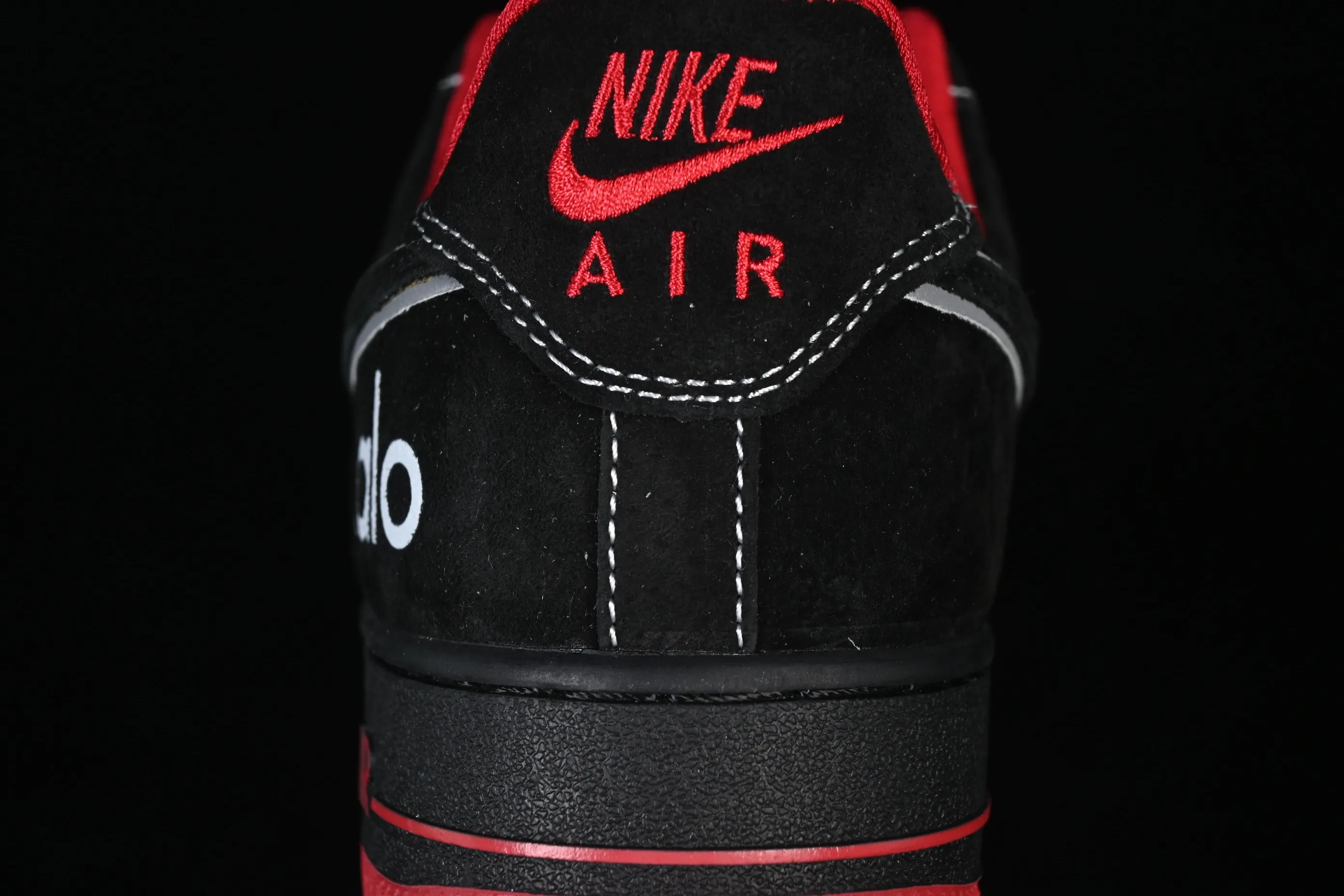 All categories Nk Air Force 1 Air Force series Nk Air Force 1 Low Air Force low-top Nike Air Force 1'07 Low black and red style Air Force 1 low-top casual sneakers SS1979-009